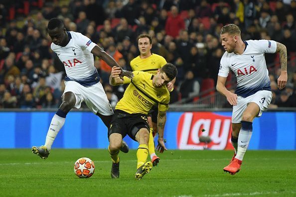 Pulisic playing at Wembley this year: next season his home turf will be 10 miles south.