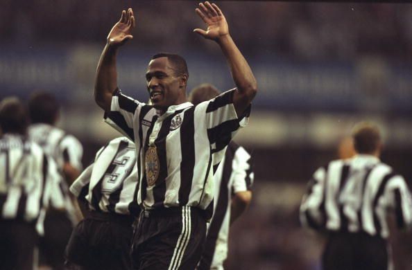 Les Ferdinand of Newcastle United