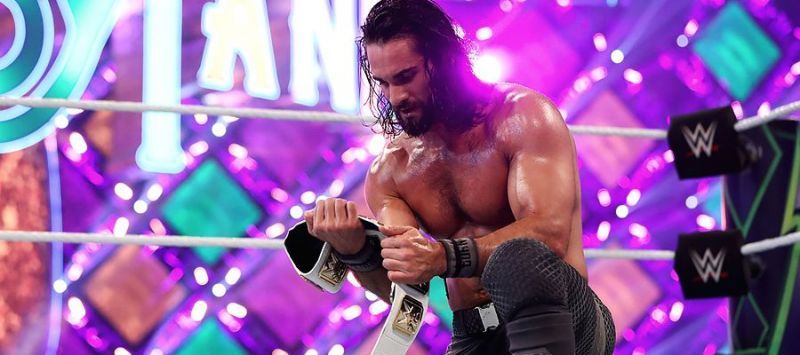 Image result for seth rollins wrestlemania 34