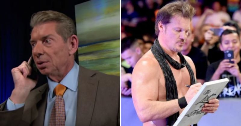 Vince McMahon and Chris Jericho