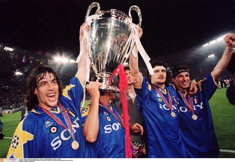Juventus lifted the Champions League in 1995/96 after a penalty shoot-out