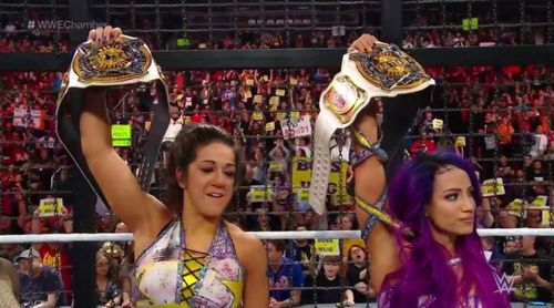 Sasha and Bayley made history