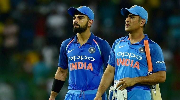 Kohli and Dhoni