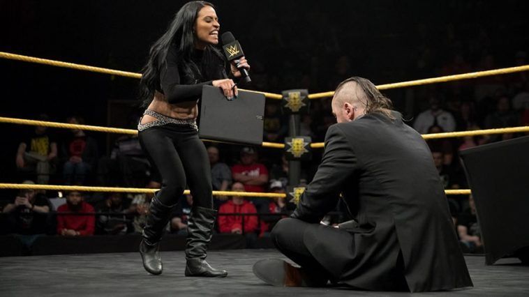 Aleister Black and Zelina Vega tied the knot last year