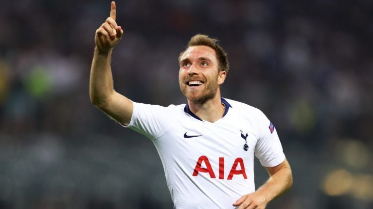 Christian Eriksen is loved by the Spurs fans
