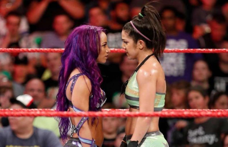 Sasha Banks and Bayley