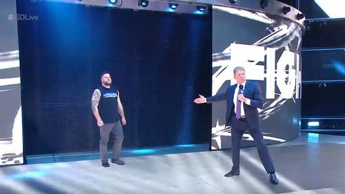 Vince replacing Kofi with Owens