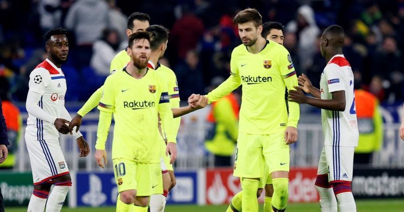 Barca were lacklustre against Lyon