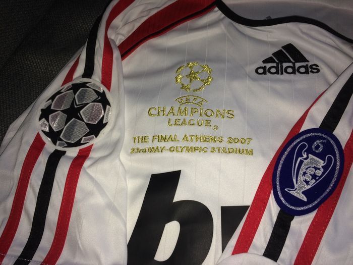 AC Milan&#039;s 2006-07 UEFA Champions League Final shirt