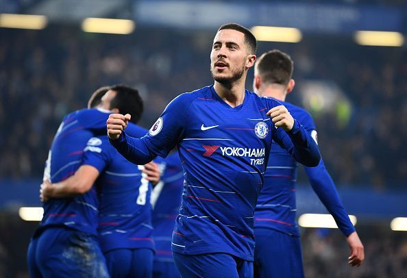 Hazard did not look like he had played 120 minutes just three days earlier