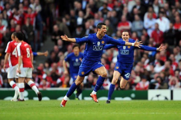 Cristiano Ronaldo won the Puskas award in 2009 for a rocket-long shot against Porto in the Champions League