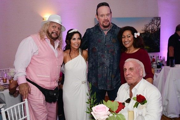 The Undertaker at Ric Flair&#039;s wedding