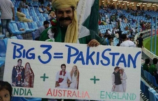 A witty Pakistani cricket fan