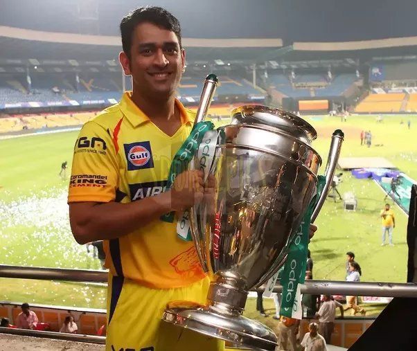 Dhoni has won the IPL title thrice in his illustrious career