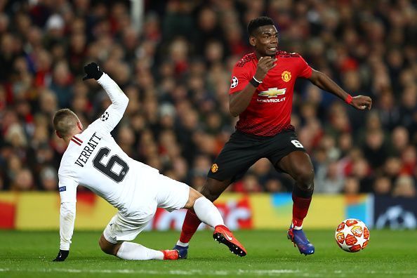 Manchester United lost 0-2 to Paris Saint-Germain in the UEFA Champions League Round of 16 first leg