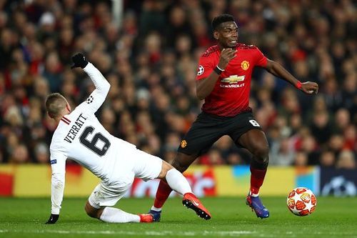 Manchester United lost 0-2 to Paris Saint-Germain in the UEFA Champions League Round of 16 first leg