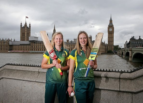 Meg Lanning & Elyse Perry London Portrait Shoot