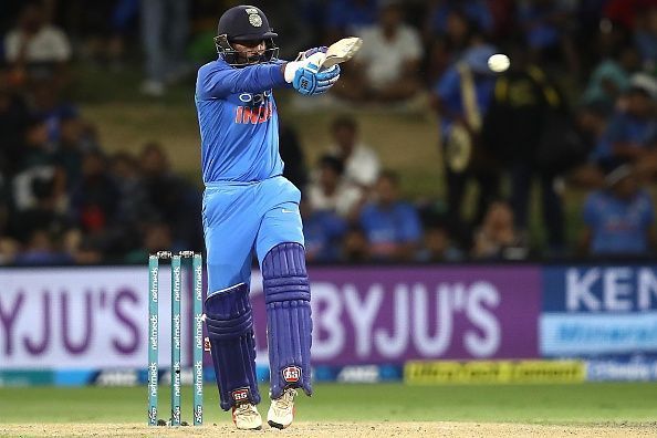 Dinesh Karthik declined a single during the last over of the match