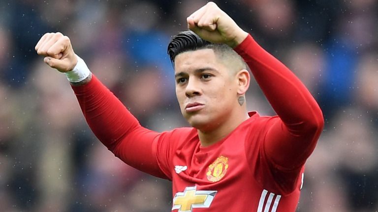 Marcos Rojo would struggle to get into the starting XI.