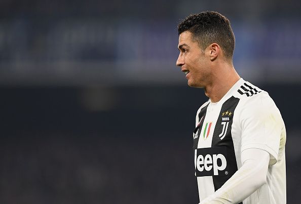 Ronaldo was at the losing end when Juventus faced Atletico Madrid earlier