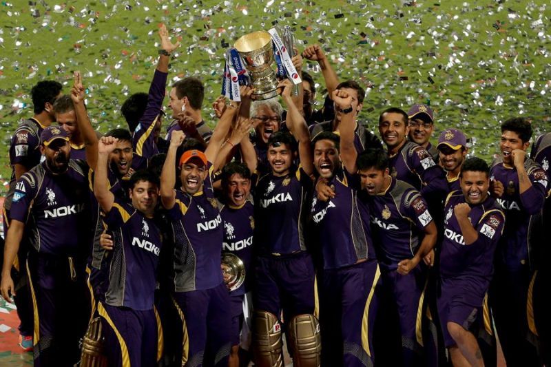 KKR lifted the trophy for the second time.