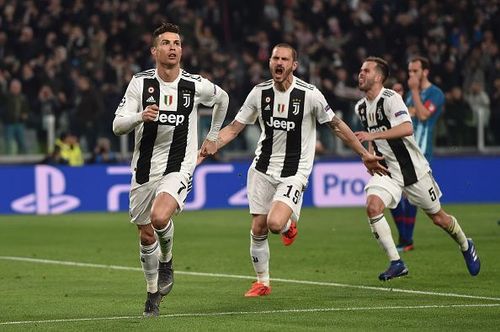 Juventus will face Ajax in the quarterfinals of the UCL