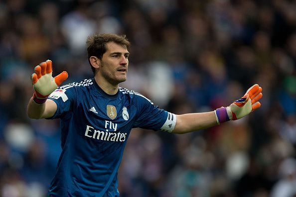 Iker Casillas during his reign at Real Madrid