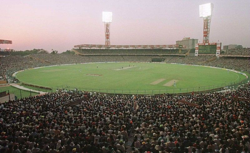 Eden Gardens is the biggest cricket stadium in India