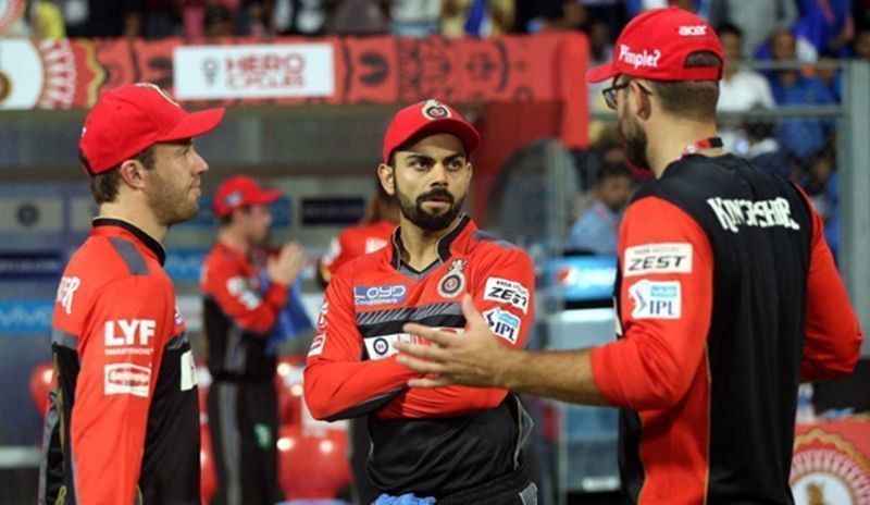 Royal Challengers Bangalore is captained by Virat Kohli
