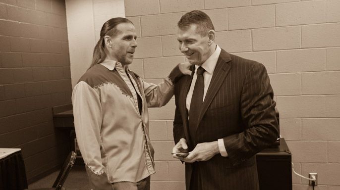 Image result for Vince McMahon shawn michaels