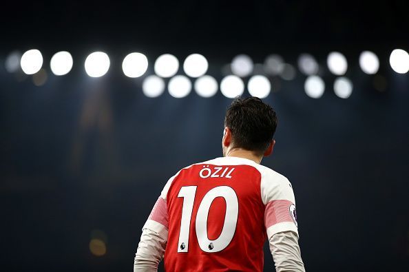 Mesut Ozil is currently struggling for game time at Arsenal