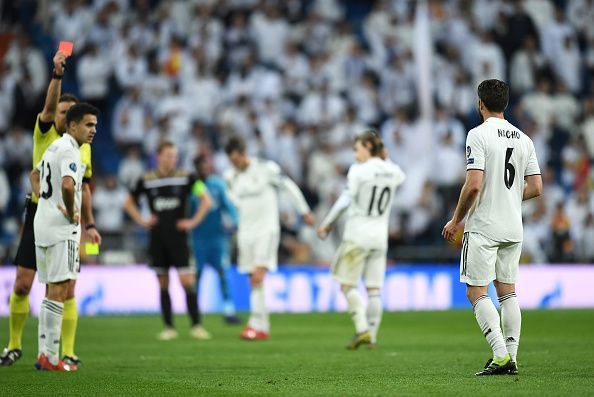 A distort Real Madrid could do nothing to stop themselves from getting knocked out