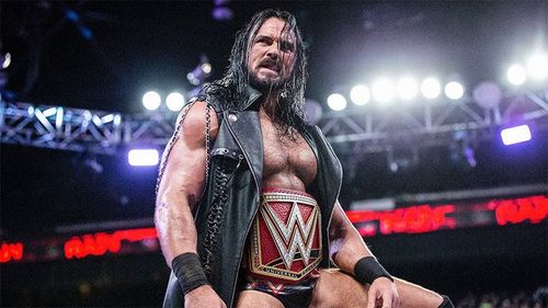 Could we see the title around McIntyre's waist?