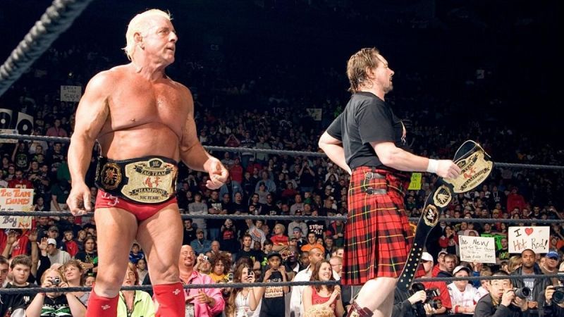 Ric Flair and Roddy Piper