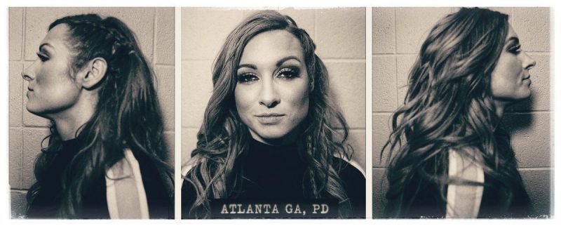 Becky Lynch was arrested on last week's Raw