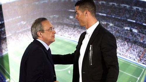 It is well known that Florentino Perez and Cristiano Ronaldo didn't always get on with each other