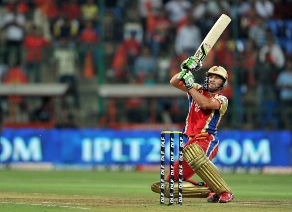 AB de Villiers has the ability to dispatch the ball to all parts of the ground