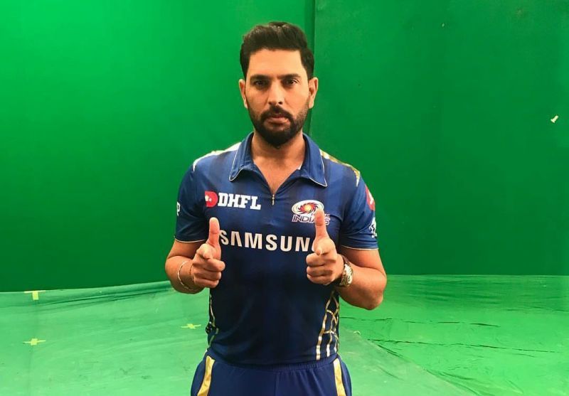 Yuvraj Singh of Mumbai Indians