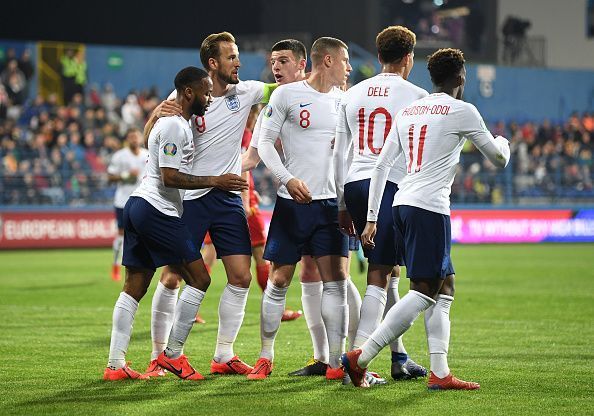 England impressed again in a 5-1 victory over Montenegro tonight