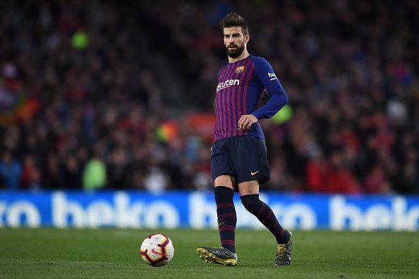 Pique has been in top form on both sides of the pitch
