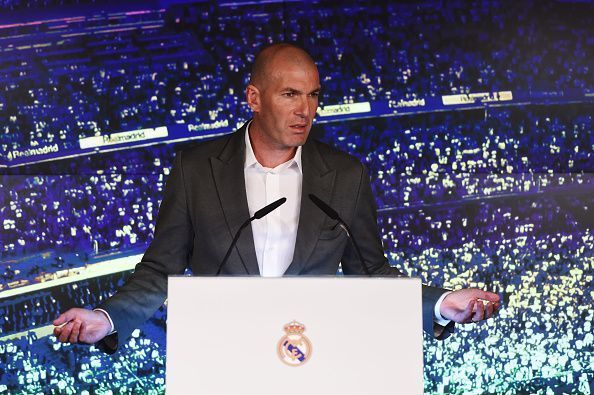 Real Madrid Unveil New Manager Zinedine Zidane