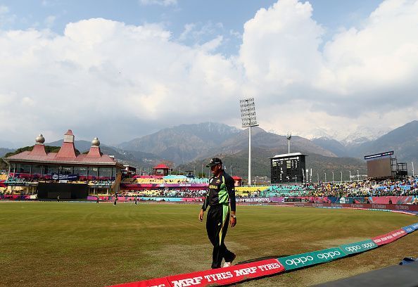 The stands are built at some height, making the view for the spectators breathtaking