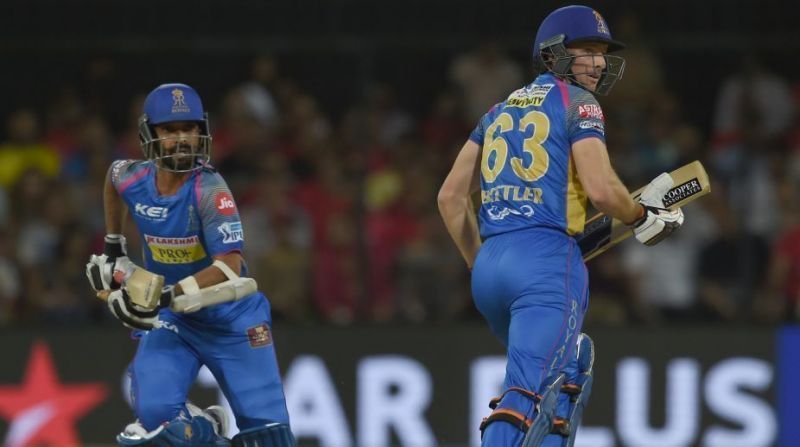 Rahane and Buttler formed a successful opening pair in IPL 2018