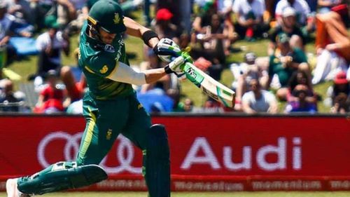 Faf du Plessis' unbeaten century takes South Africa to an eight-wicket in the first ODI against Sri Lanka