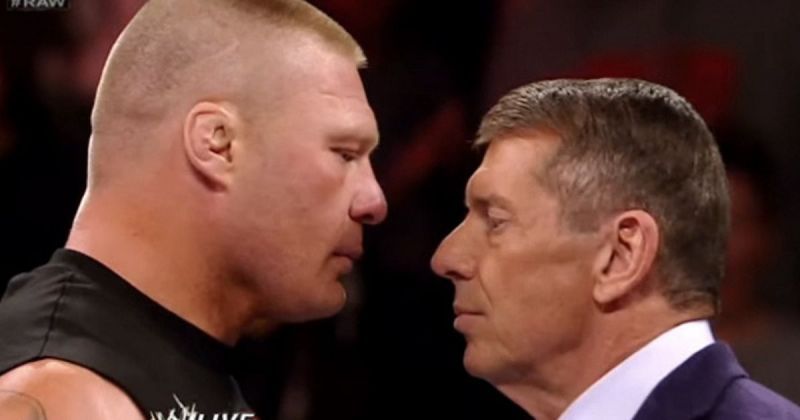 Lesnar is looking to play his cards right.