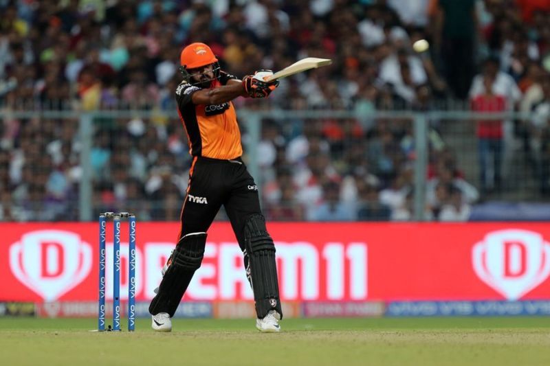 Vijay Shankar played a vital knock in SRH's last match. (Image Courtesy: IPLT20)