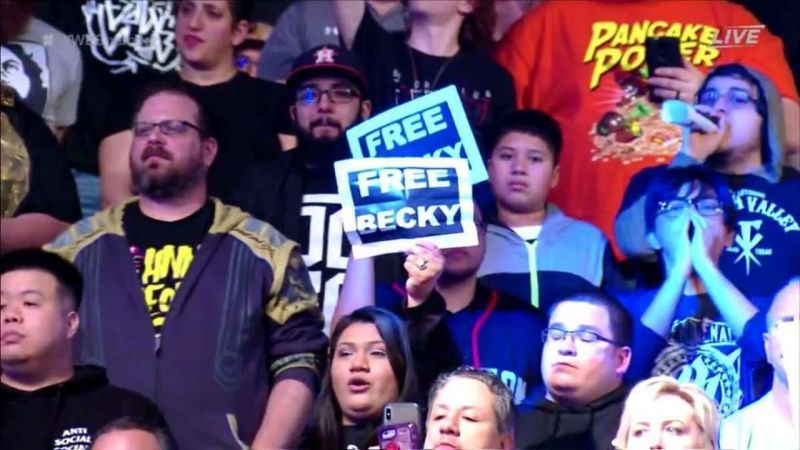 Becky Lynch's fans have been quite vocal in their support, such as these 