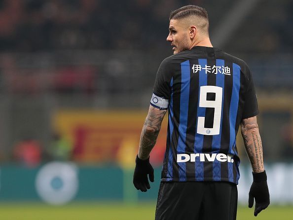 Mauro Icardi will once again miss out with injury .