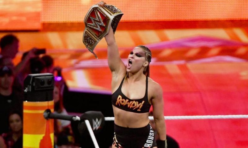 Rousey has had a stellar 12 months in WWE