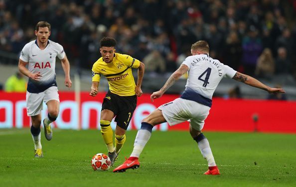 Jadon Sancho is a very good 1v1 player